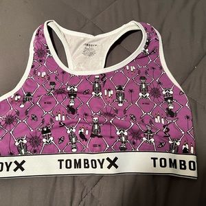 TomboyX XL racerback soft bra